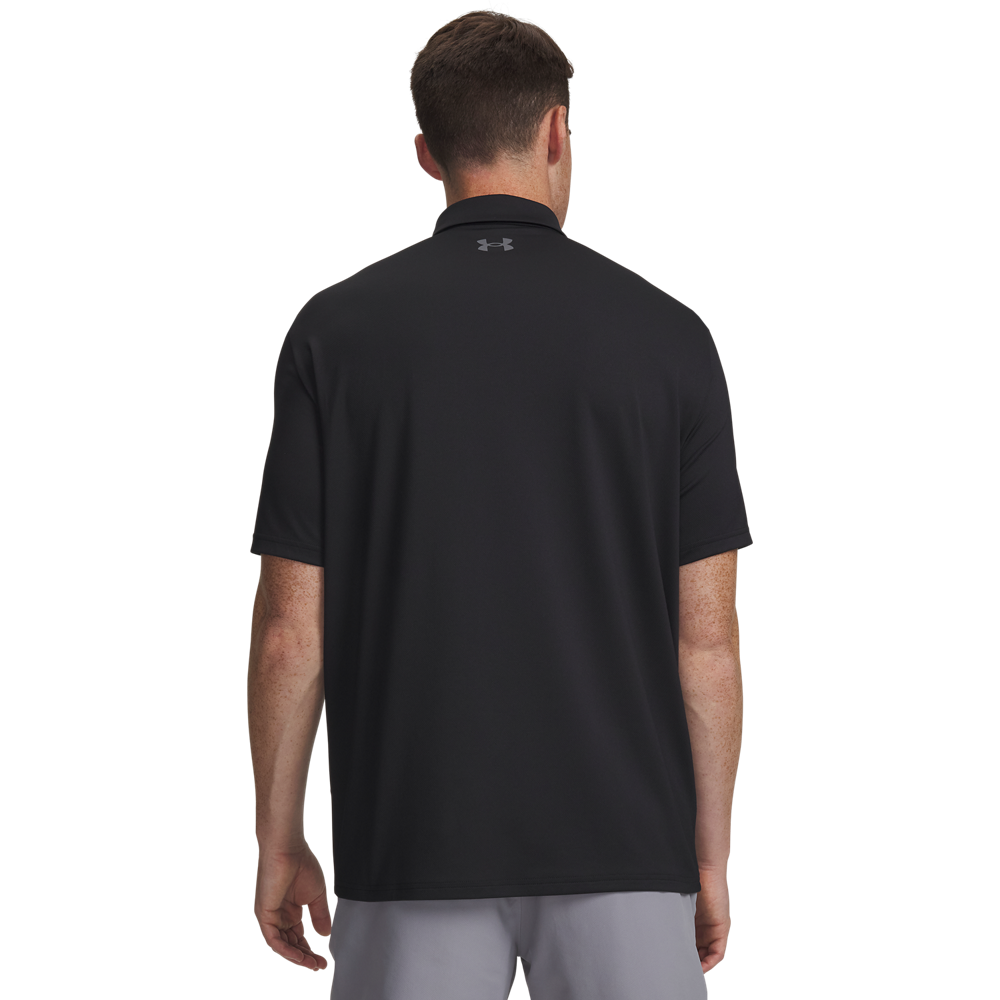 Under Armour Matchplay Polo - Black - back view