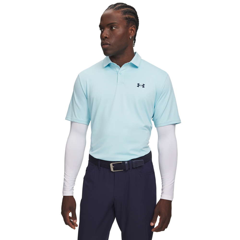 Under Armour Matchplay Polo - Opal Blue - front view
