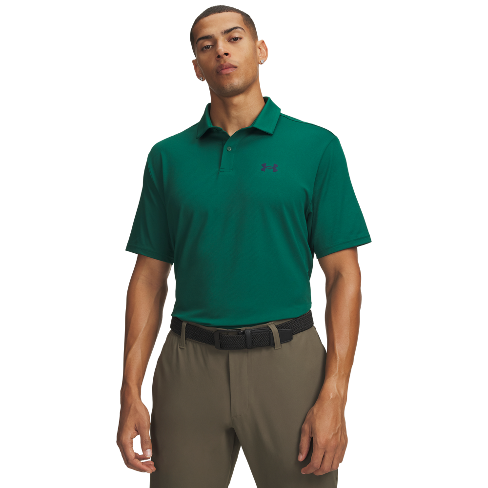 Under Armour Matchplay Polo - Black - front view