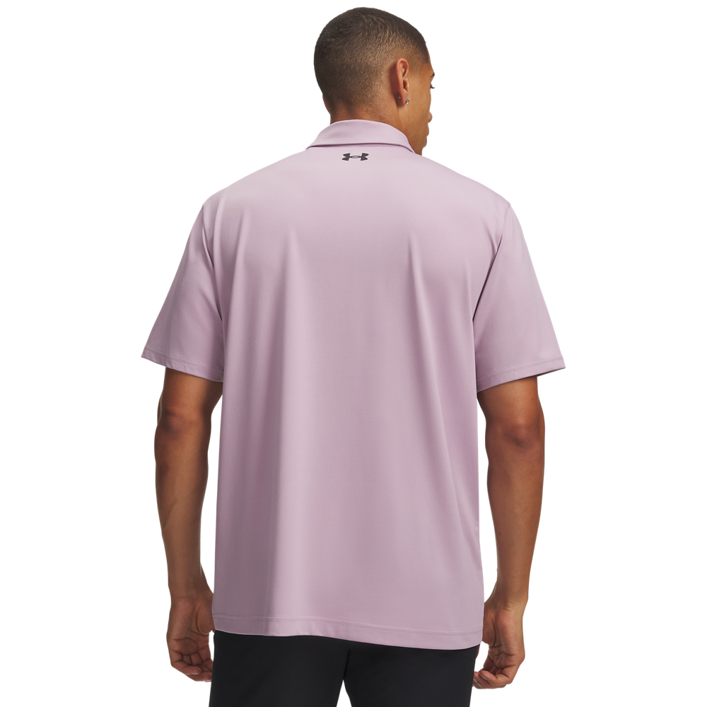 Under Armour Matchplay Polo - Mauve Pink - back view