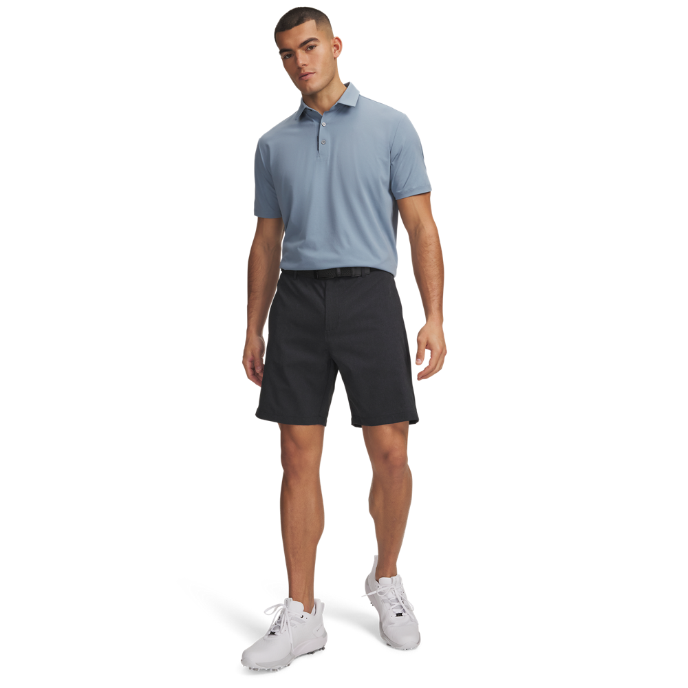 Under Armour Vented 8-Inch Golf Shorts - Black - detail