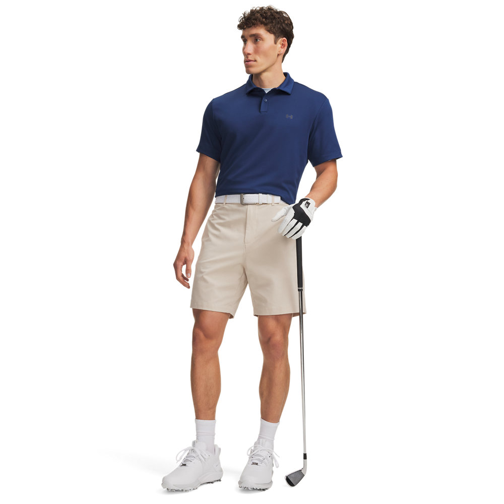 Under Armour Vented 8-Inch Golf Shorts - Khaki - detail