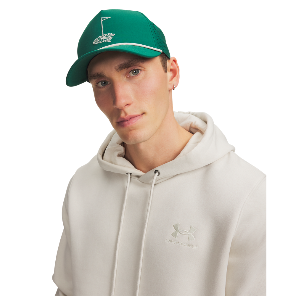 Under Armour Drive Mid Rope Adjustable Cap - Ivy - front view