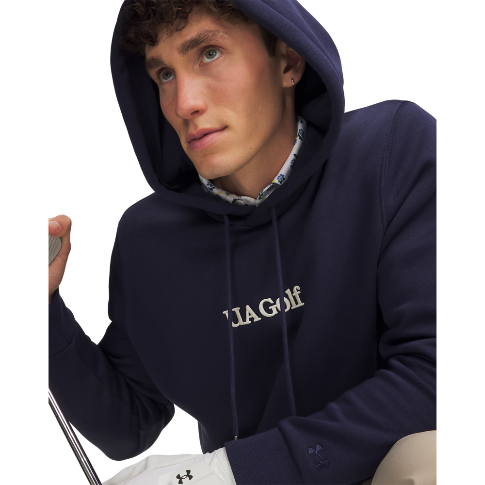 Under Armour AMP Icon Hoodie - Midnight Navy - detail